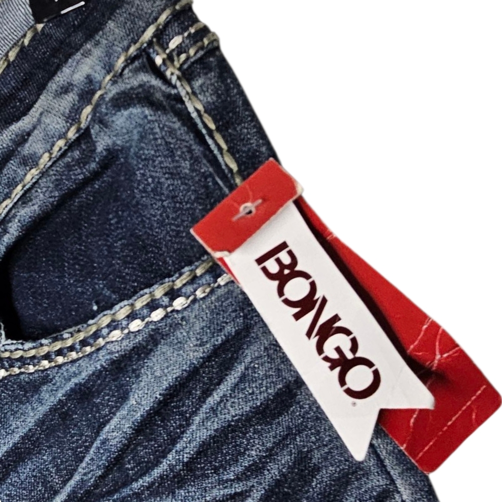 NWT VINTAGE Y2K BONGO Low Rise Flare Jeans - Picture 3 of 5